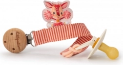 Lilliputiens - klips na smoczek z jelonkiem Stelą