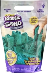 Kinetic Sand turkusowo-zielony błyszczący piasek 0,9 kg