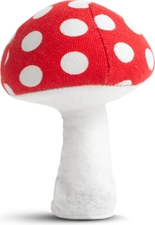 Tekstylna dekoracyjna grzybka 16 cm