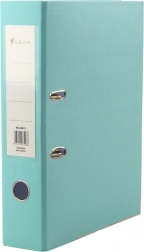 Segregator biurowy A4, 8 cm, dźwigniowy, turkusowy