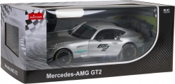 Zdalnie sterowany model Mercedes‑AMG GT2 1:14 szary Rastar