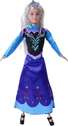 Zimowe królestwo ubranka dla lalki