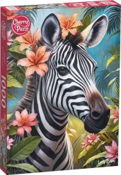 Cherry Pazzi puzzle Lady Zebra 1000 elementów