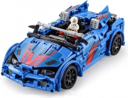 Klocki CADA wyścigowy samochód zdalnie sterowany, 585 elementów z katapultowanym siedzeniem