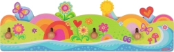 Wieszak na ubrania Flower power Goki