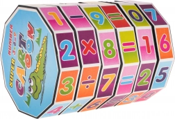 Matematyczny walec dla dzieci 3+ – edukacyjna logiczna zabawka