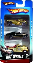 Hot Wheels samochodziki 3‑pak