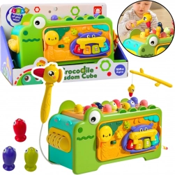 Edukacyjna Kostka Krokodylek Montessori