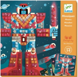 DJECO Kolorowa Mozaika Kosmiczna Bitwa