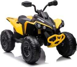 Elektryczny dziecięcy quad CAN-AM Renegade żółty