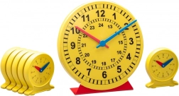 Zegary edukacyjne Wissner dla całej klasy, zestaw 25 szt.