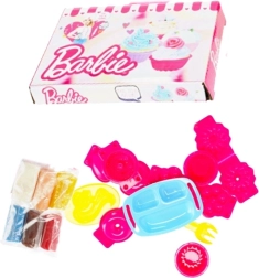 Plastelina BARBIE cukiernia – kreatywny zestaw z foremkami