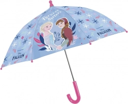 Dziewczęcy parasol PERLETTI Frozen II fioletowy