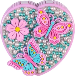 Rozkładany dziecięcy zestaw do makijażu w kształcie serca SOUZA!