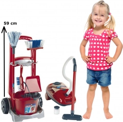 dziecięcy wózek do sprzątania z odkurzaczem Vileda Junior od Klein