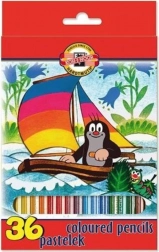 Sześciokątne kredki 36 szt. KRTEK KOH-I-NOOR