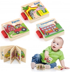 VIGA moja pierwsza drewniana książeczka