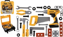 Dziecięcy zestaw narzędzi z wkrętarką akumulatorową