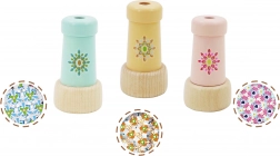 Kalejdoskop drewniany kolorowy