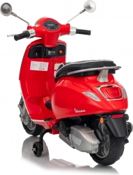 Dziecięcy elektryczny skuter VESPA ROMA – czerwony