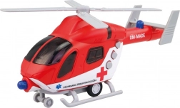 Śmigłowiec ratunkowy z napędem bezwładnościowym ze światłem i dźwiękiem