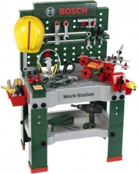 Dziecięcy stół warsztatowy BOSCH z 150 elementami