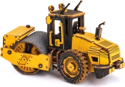 Drewniane puzzle 3D walec drogowy ROKR