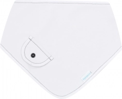 wiosenny niemowlęcy apaszka na szyję New Baby Special One biała, rozmiar M