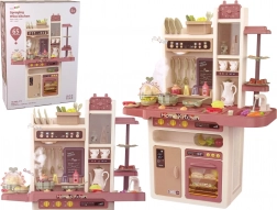 Kuchnia dziecięca z wodą, parą i dźwiękami - 65 dodatków