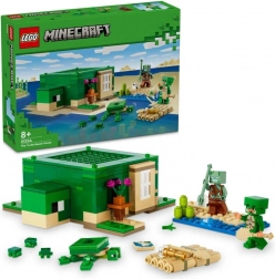 Minecraft Domek Żółwi na Plaży