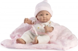 Realistyczna lalka niemowlę z całowinylowym ciałem 25 cm GUCA
