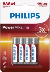 Baterie Philips Power Alkaline AAA 4 szt.