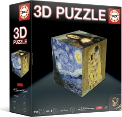 3D puzzle kostka Sztuka 216 elementów EDUCA