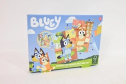 Bluey zestaw mozaikowy z naklejkami