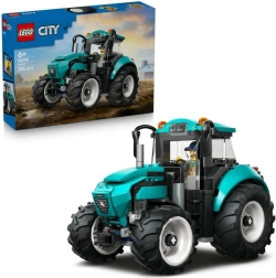 LEGO City traktor dla dzieci 6+ z zestawem 204 elementów