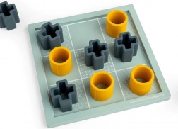 Bigjigs Toys kółko i krzyżyk z drewna i silikonu