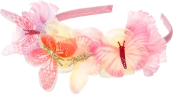 Souza opaska Lilyanne z kwiatami i motylami