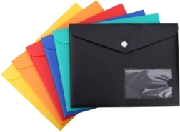 Teczka z zatrzaskiem 22 × 17 cm