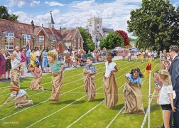 Falcon puzzle Sportowy dzień 1000 elementów