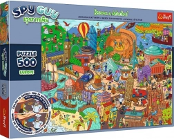 Puzzle 500 elementów Spy Guy Lost Items Europa