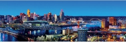 Panoramiczne puzzle MASTERPIECES Cincinnati, Ohio 1000 elementów