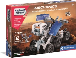 Clementoni Mechaniczne laboratorium – pojazdy kosmiczne
