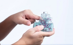 Fidget Blox Touch ściskaj mnie – zielona antystresowa pomoc