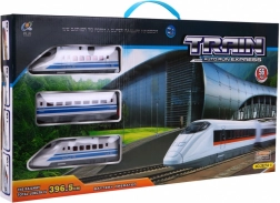 Duża elektryczna kolejka z akcesoriami dla dzieci 3+