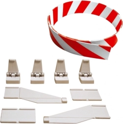 Bandę i uchwyty do torów Carrera Evolution, Digital 132 i Digital 124 – zestaw 3 m