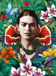 Puzzle RAVENSBURGER Frida Kahlo: Kwitnąca fantazja 500 elementów