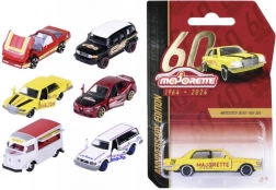Majorette rocznicowy metalowy samochodzik 1:64 – 60 lat, mix modeli