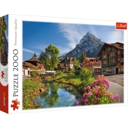 Puzzle TREFL 2000 elementów – letnie Alpy