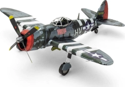 metalowy model 3D METAL EARTH P‑47 Thunderbolt