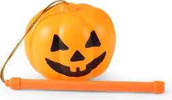 Świecąca dynia na Halloween z rączką